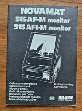 Handbuch für Braun Novamat