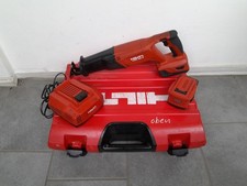HILTI WSR 22-A Akku-Säbelsäge 2x Akku B 22/5,2 Ah + Ladestation gebraucht !!!!