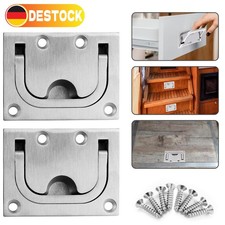 ​2x Einlassgriff Edelstahl