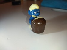 ü ei figuren Schaumkuss-Schlumpf Variante Dunkelblau, Evt. Schlierig