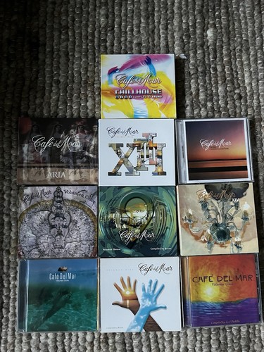 Café del mar cds - del, sammlung
