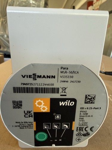 Viessmann pumpe para 50 - pumpe, ms/6-50