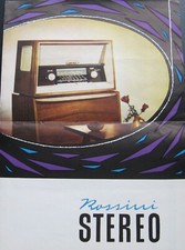 Produktblatt Faltblatt Rossini Stereo Radio 1961