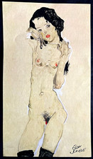 Egon Schiele Lithographie Ab