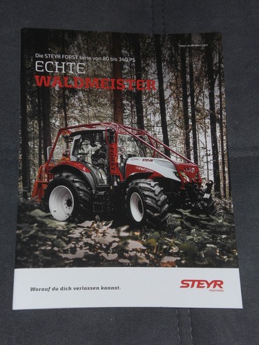 Steyr forst traktoren terrus - steyr,