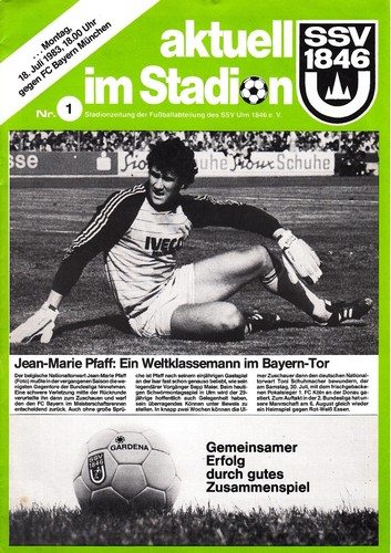 Ssv ulm 1846 - 18.07.83,