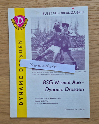 Ddr fussball programm - ddr, --