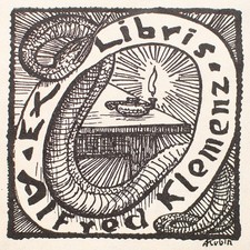 Alfred Kubin Exlibris Alfred
