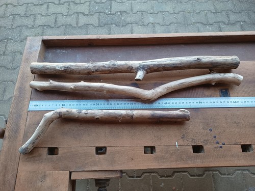3er set weichholz äste - weichholz, ca