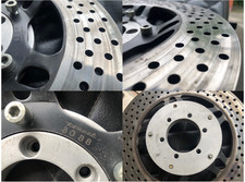 Honda Bol D'Or 3x gelochte Bremsscheiben original Eckert