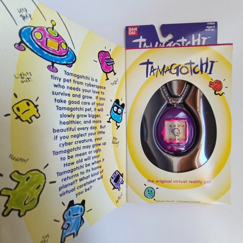 Bandai tamagotchi lila rosa - tamagotchi,