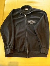 Harley Davidson Sweat Jacke XL schwarz zipper Rarität Harley & Snow 2017