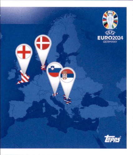 Topps euro 2024 sticker gc - euro,