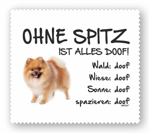 Brillenputztuch spitz alles - brillenputztuch,