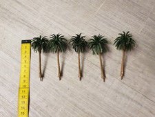 5x Fertige Palme ca. 8 cm 1:35