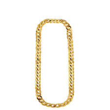 Goldene Kette 81 cm Hip Hop
