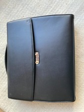 Aktentasche Leder schwartz