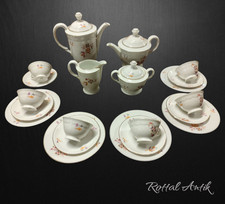 810255  traumhaft altes  ZEH-SCHERZER KAFFEESERVICE / TEESERVICE 21-tlg