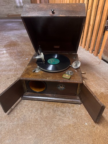 Grammophon antik inklusive - grammophon,