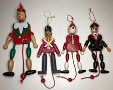 Vintage Hampelmann Figuren Sammlung Retro Holz Spielzeug Sammelfiguren