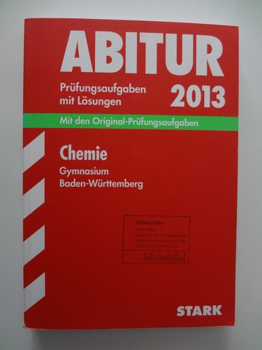 Stark abitur 2013 chemie - stark,