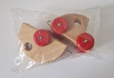 Holzauto mit anhänger - holzauto, neu