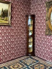 Biedermeier Eckvitrine Vitrine