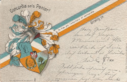 Studentika 1908 concordia - 1908,