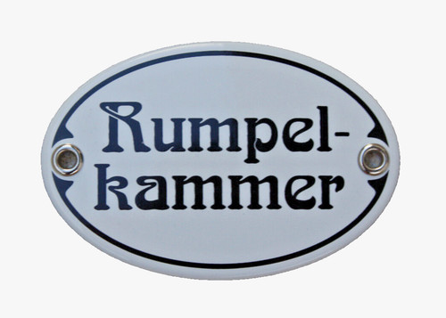 Rumpelkammer türschild - rumpelkammer,