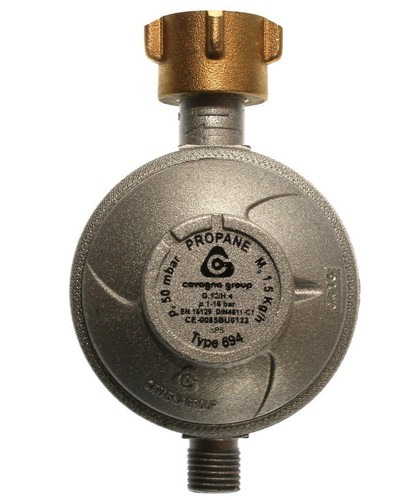 Druckminderer 50mbar 5kg - 50mbar, 1,5kg
