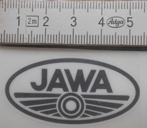 JAWA,Aufkleber,Schwarz-