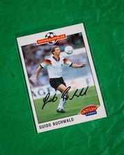 1992 ACTION CARDS - FUSSBALL 92/93 - NATIONALSPIELER - GUIDO BUCHWALD