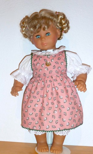 Puppenkleid kleid dirndl - /,