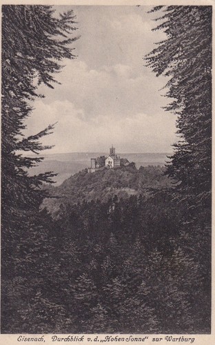 Postkarte eisenach - postkarte, /