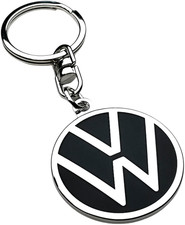Original Volkswagen Metall Schlüsselanhänger mit neuem VW Logo - NEU/OVP