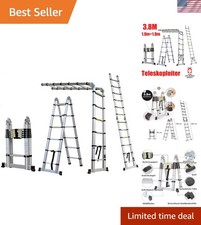 1 9 aluminium - 3,8m, 1,9+1,9