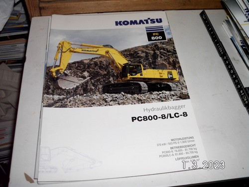 Komatsu 800 lc 8 - komatsu, 800-8/lc-8