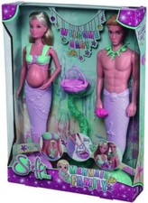 Simba Puppe Steffi Love Family schwangere Meerjungfrau, Kevin, Baby 105733524