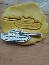 NEU ähnlich Panzer  T 55 Ausstecher Form  Ausstechform Cutter