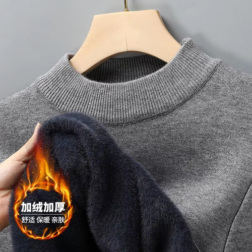 Herren strickpullover halb - herren,