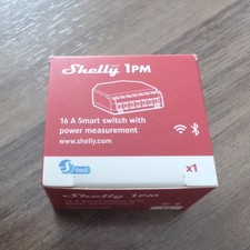 Shelly 1PM Gen3 Matter WLAN Bluetooth 16A (1 Stück!!)
