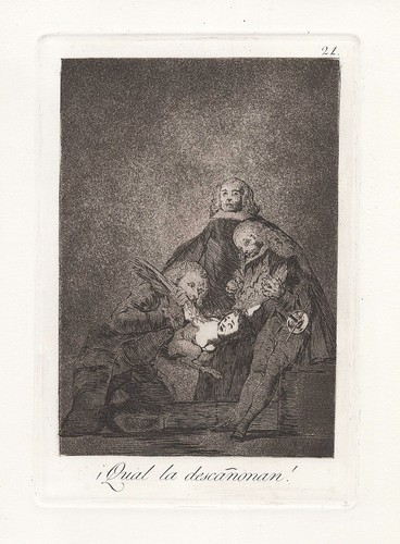 Francisco goya plate - de,