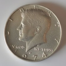 Kennedy Half Dollar 1974 US