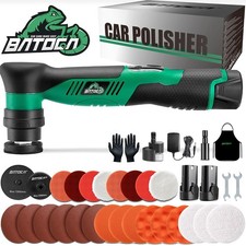 Akku Exzenterschleifer BATOCA S5 25mm/75mm mit 2 Akkus Poliermaschine kabellos