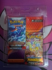 Pokémon TCG Booster 2er Pack Blister Stürmische Funken / Entwicklungen in Paldea