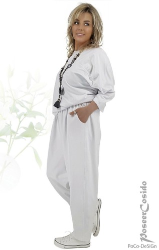 Lagenlook schmale shirt - schmale,
