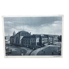Postkarte AK Kiel Hauptbahnhof