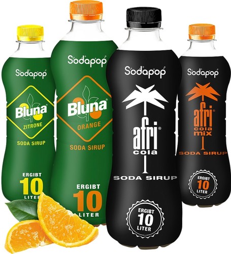 Sodapop bluna afri sirup 4er - &,