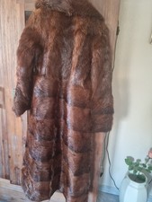 Pelzmantel Nutria ca. Gr. 40
