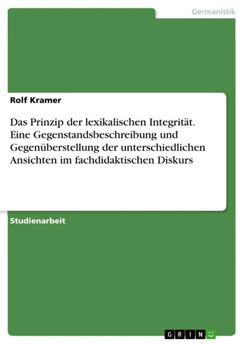 Rolf kramer das - das, prinzip